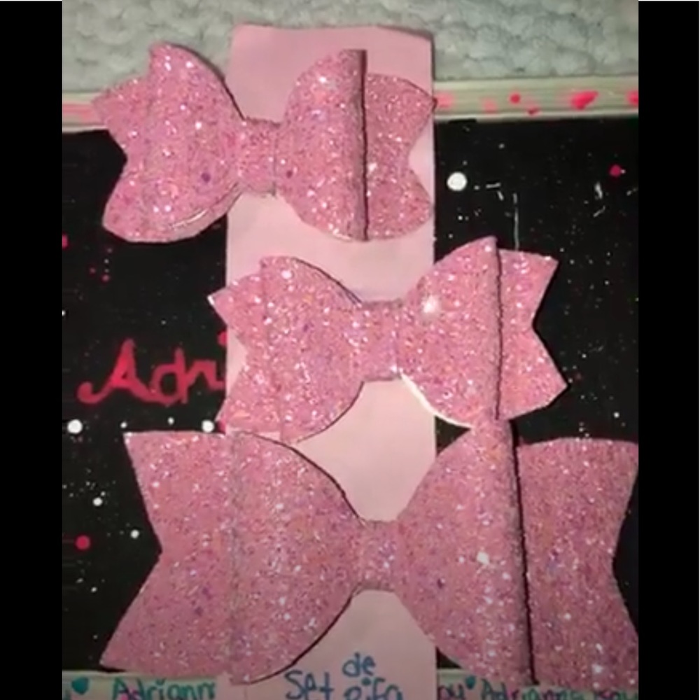 Set of 3 bows (1pair and 1 big)